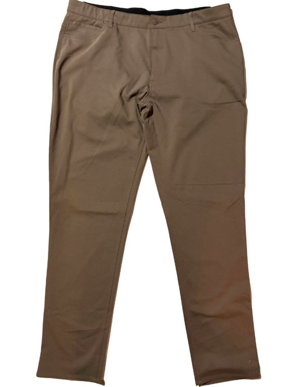 American Tall Men’s 42x36 Brown Stretch 5 Pocket Pants Tall Slim Straight